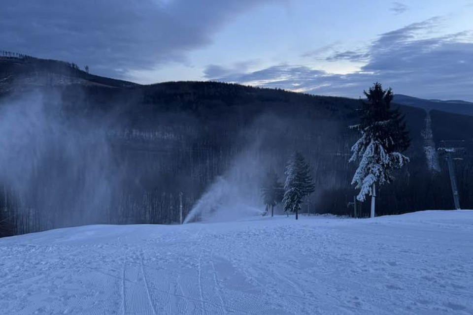 Takto to vyzerá na Pezinskej Babe | Zdroj: Lyžiarky klub Baba