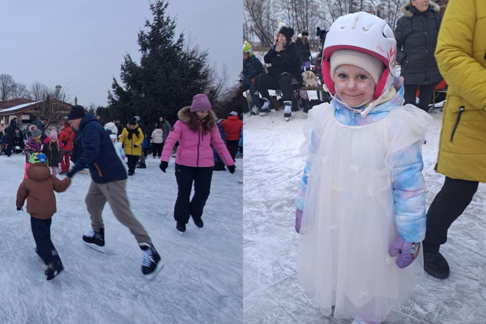 Medzi fašiangovými maskami zažiarila rozprávková snehová vločka. | Foto: Krakovany