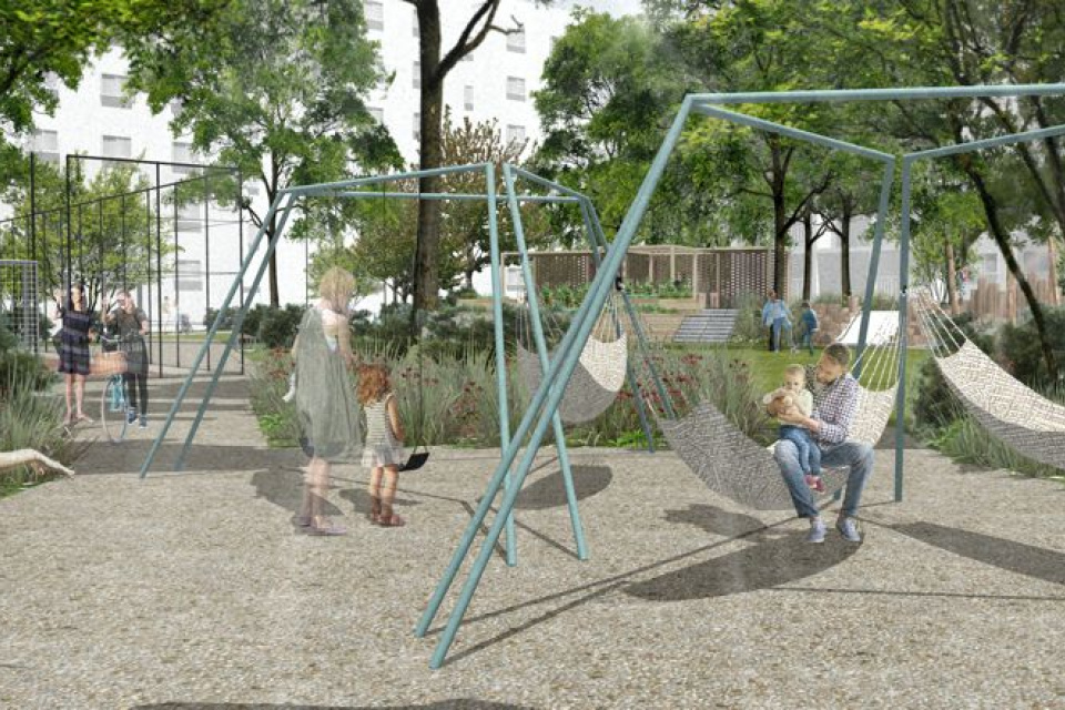 Takto by to mohlo v lokalite po obnove vyzerať | Zdroj: Ateliér Duma