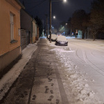 Aktuálna situácia na chodníkoch v meste | Zdroj: Mesto Senica