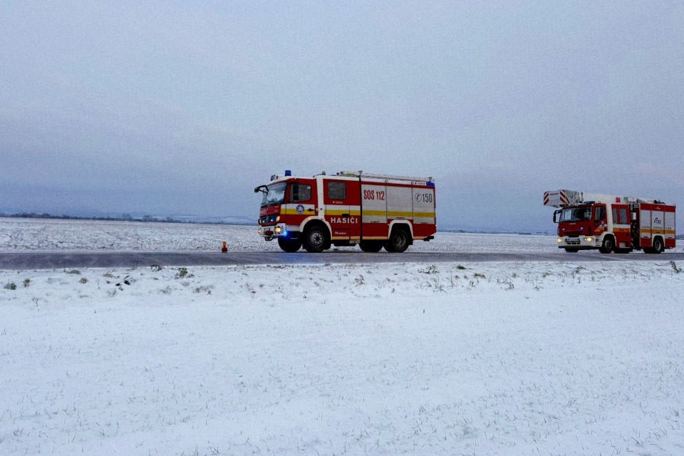 Hasiči upozorňujú vodičov, aby si dávali pozor | Zdroj: Hasičský a záchranný zbor - Trnavský kraj