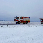 Hasiči upozorňujú vodičov, aby si dávali pozor | Zdroj: Hasičský a záchranný zbor - Trnavský kraj