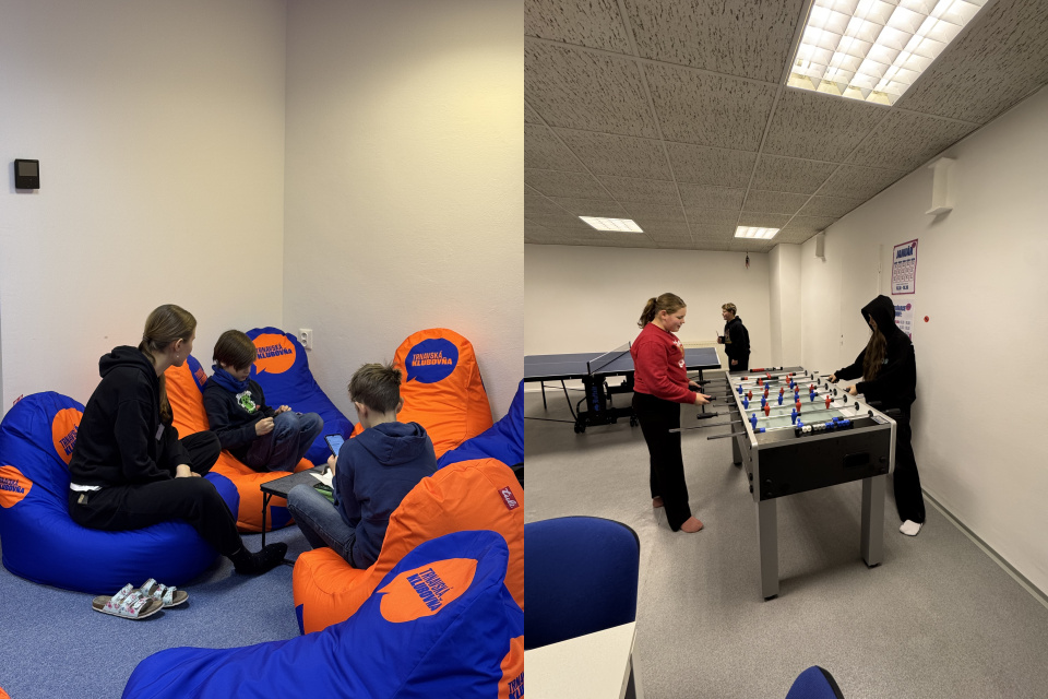 Deti si už svoje miesto v klubovni našli | Zdroj: Trnavské klubovne