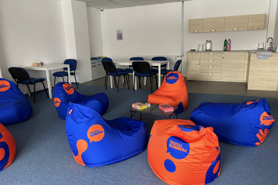 Aktuálne má klubovňa dve miestnosti | Foto: Michaela Martišíková, Trnavské rádio