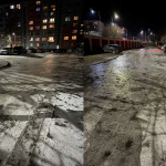 Situácia na S. Jurkoviča | Zdroj: Seničan.sk