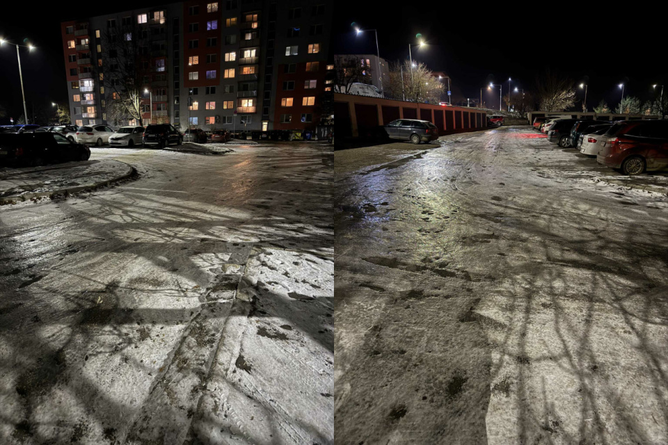 Situácia na S. Jurkoviča | Zdroj: Seničan.sk