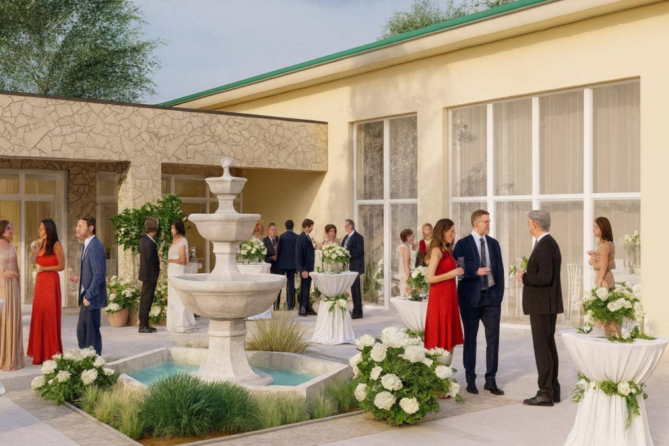 Vizualizácia svadobného priestoru | Zdroj: All.in.Sissi