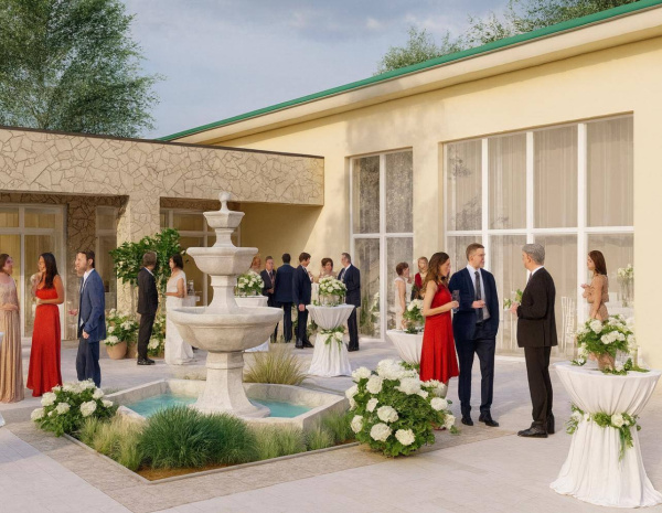 Vizualizácia svadobného priestoru | Zdroj: All.in.Sissi