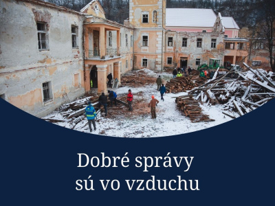 Každý týždeň vám prinášame pozitívne aktuality