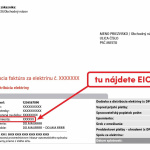 Vzorová faktúra za elektrinu | Zdroj: Ministerstvo hospodárstva SR