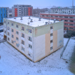 Fotografia bytovky na Hodskej ulici v Galante | Zdroj: Mesto Galanta