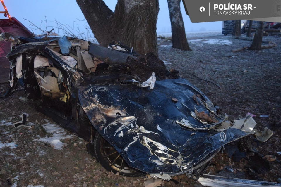 Tragická nehoda v okrese Dunajská Streda | Zdroj: Polícia SR - Trnavský kraj