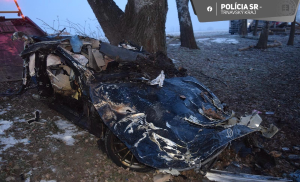 Tragická nehoda v okrese Dunajská Streda | Zdroj: Polícia SR - Trnavský kraj