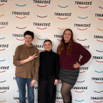 Herečky z divadla v Trnave na návšteve v Trnavskom | Foto: Zuzana Benková, Trnavské rádio