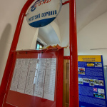 Jednou z rarít výstavy je aj dobová autobusová zastávka z ulíc Trnavy | Foto: red.