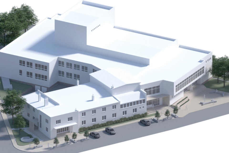 Vizualizácia Domu kultúry v Seredi | Zdroj: Mesto Sereď