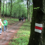 Po ceste si všímajte turistické značky | pochod HP (2025), Zdroj: KST Hlohovec