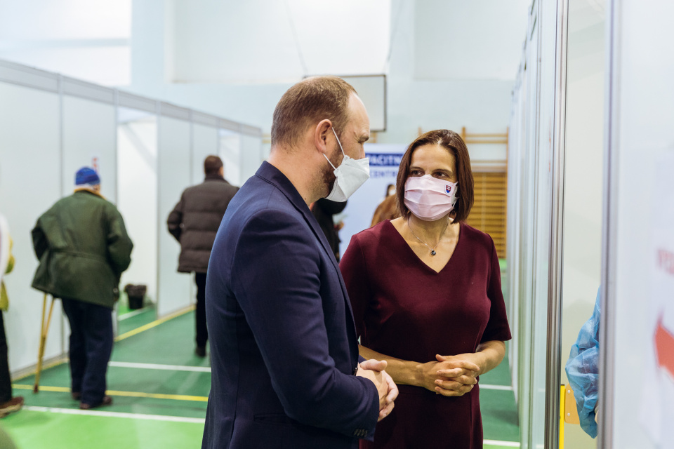 Ministerka spravodlivosti Mária Kolíková dnes v Trnave | Foto: TTSK