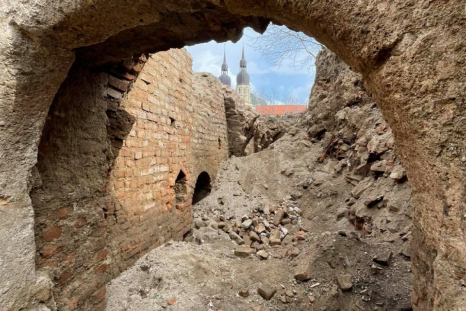 Nález v parčíku v Trnave | Foto: Trnavské rádio