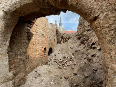 Nález v parčíku v Trnave | Foto: Trnavské rádio