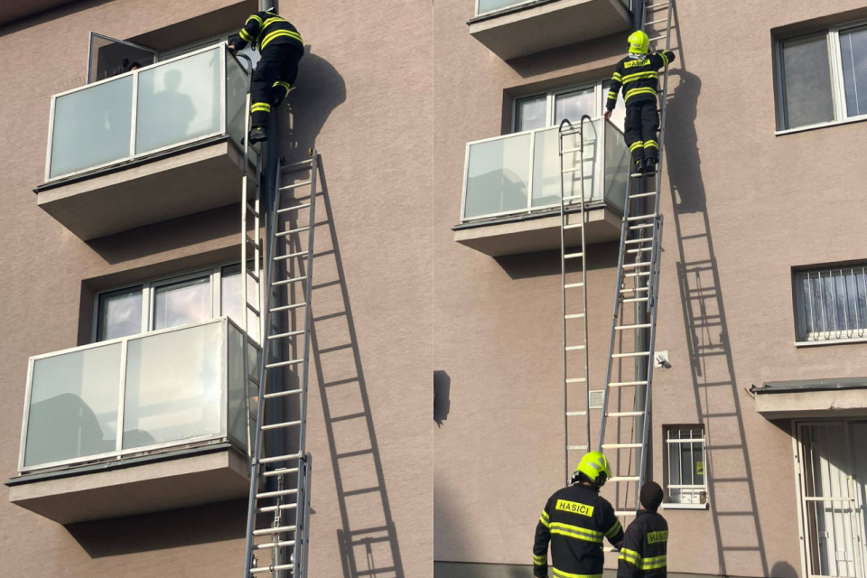 Záchrana uviaznutej obyvateľky mesta | Zdroj: Mestská polícia Senica