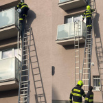 Záchrana uviaznutej obyvateľky mesta | Zdroj: Mestská polícia Senica