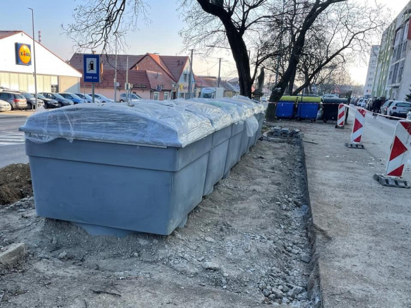 Nové kontajnery v Hlohovci. | Zdroj: Mesto Hlohovec