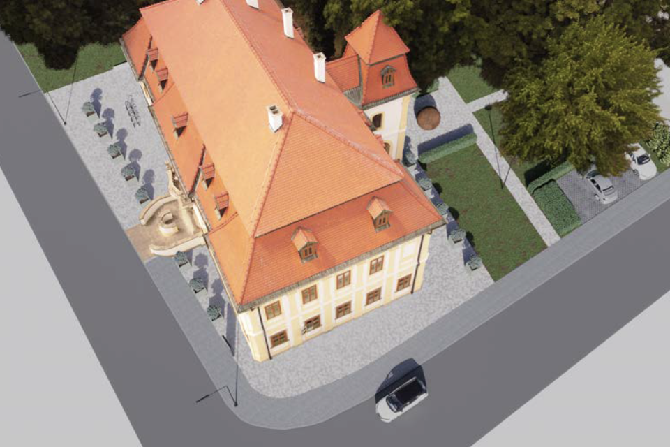 Vizualizácia parku v Senici | Zdroj: TTSK