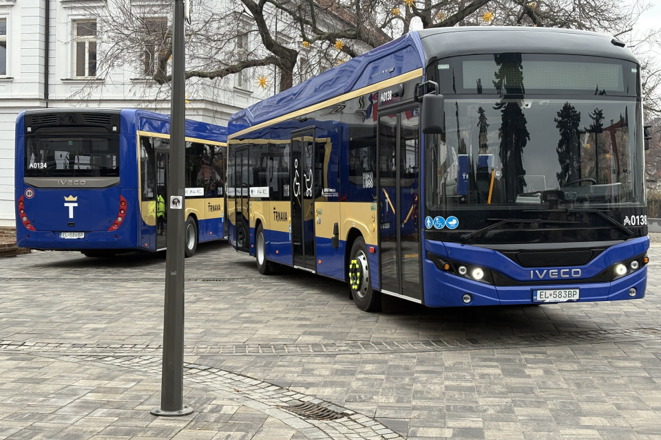 Mesto predstavilo nové elektrobusy | Foto: Michaela Martišíková, Trnavské rádio
