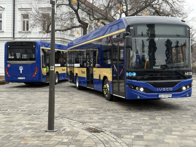 Mesto predstavilo nové elektrobusy | Foto: Michaela Martišíková, Trnavské rádio