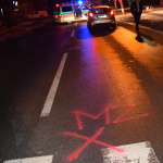 Ženu auto viezlo na kapote 15 metrov. l Foto: KRPZ TT