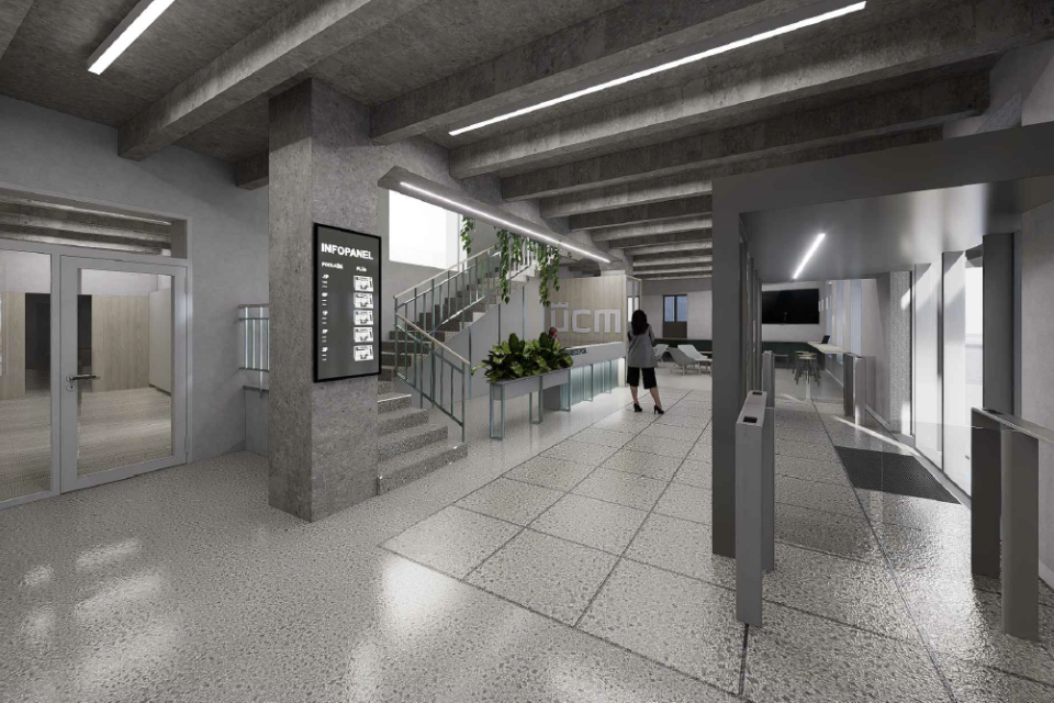 Takto bude vyzerať interiér bývalých parných kúpeľov | Zdroj: UCM