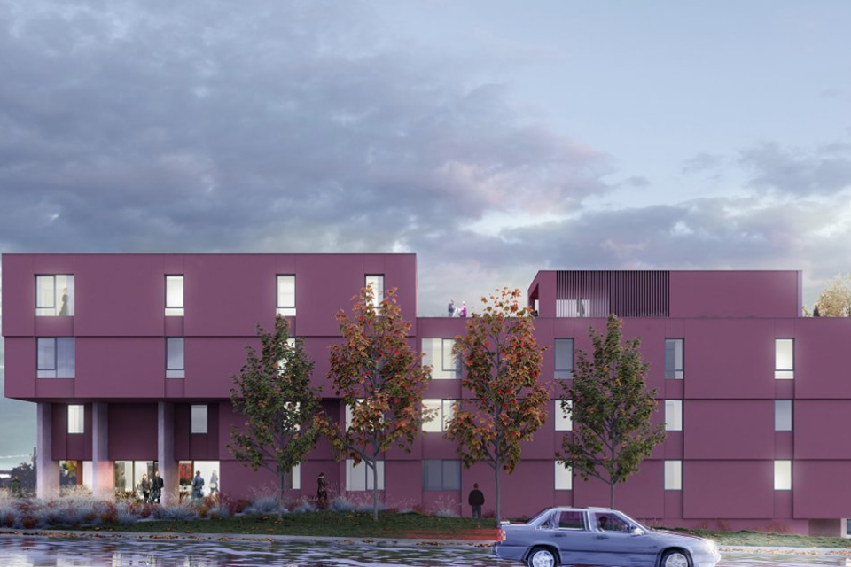 Vizualizácia projektu na Tamaškovičovej v Trnave | Zdroj: Mesto Trnava