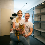 Majiteľka Meow Hotela Sylvia Belányiová s priateľom Marekom Chromým | Foto- Mgr. Lukáš Patrik