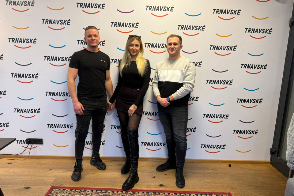 Majitelia Moew Hotela v štúdiu Trnavského rádia I Zdroj: Trnavské rádio