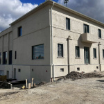 Záber budovy Kultúrneho centra Osveta z konca minulého roka | Zdroj: Mesto Leopoldov