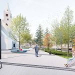 S obnovou námestia chcelo mesto začať už v roku 2022 | Zdroj: mesto Hlohovec 