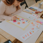 Darovať sa dá napríklad spoločný čas pri maľovaní | Zdroj: Baterkáreň