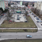 Sídlisko Linčianska, záber na lokalitu budúceho parkovacieho domu. | Foto: Fb PB 