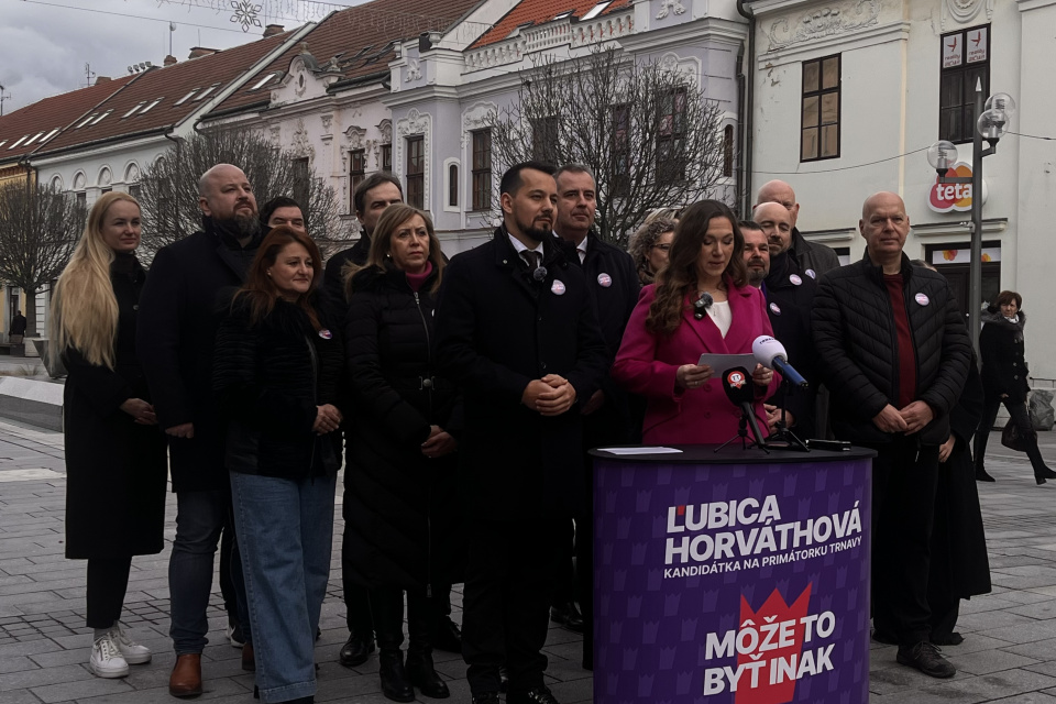 Ľubica Horváthová oznámila svoju kandidatúru na post primátorky Trnavy | Zdroj: Trnavské rádio