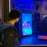 Snímka z vernisáže v Galérii Výklad. Lukáš Sobota - Panoráma ultra HD premium (13. 2. 2026). | Foto: dv