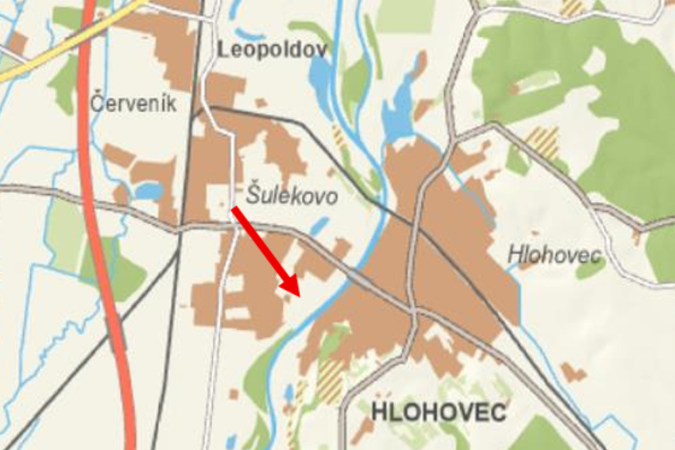 Lokalizácie prevádzky. | Foto: zbgis, kataster, OÚ Hlohovec