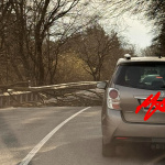 Úsek ostal dočasne neprejazdný. | Foto: Mary Pecháčová, Dopravný servis - okres Piešťany a okolie