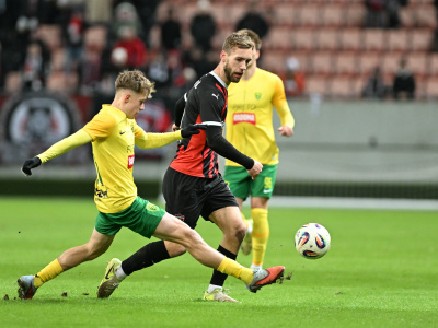 Zápas sa hral v Trnave | Zdroj: TASR