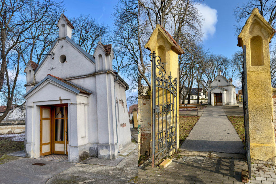 Súčasný stav kaplnky v Sekuliach | Zdroj: Obec Sekule
