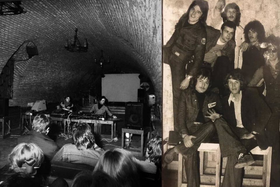 Klubové hitparády a diskotéky pripravoval kolektív mladých nadšencov, spomínate si ešte na ich tváre? (1. foto - 1982, 2. foto - 1978) | Zdroj: Roman Beňo (FB), Foto: Magda Borodáčová