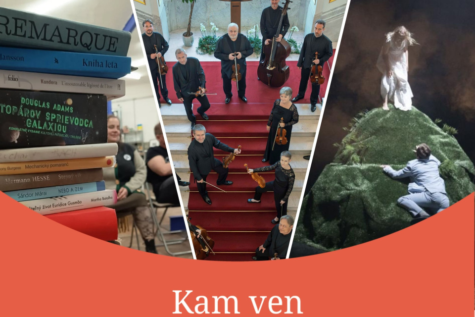 Aký bude váš program na víkend? | Zdroj foto: knižný klub Dvojbodka, SF, djp