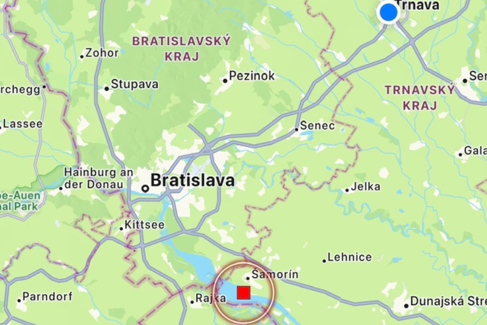 Chvenie sme pocítili aj v Trnave. | Foto: Earthquake