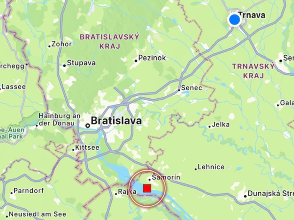 Chvenie sme pocítili aj v Trnave. | Foto: Earthquake