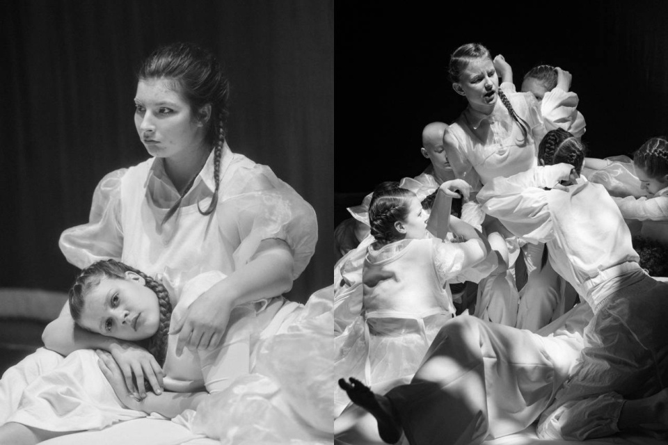 Fotografie zo skúšky inscenácie V mojich snoch | Zdroj: DJP